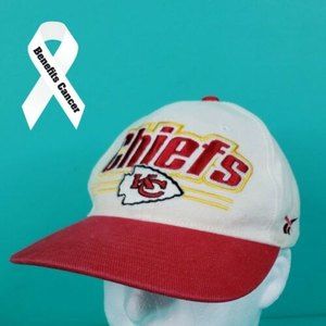 Vtg Kansas City Chiefs Logo Athletic Reebok Snapback Pro Line Cotton Hat